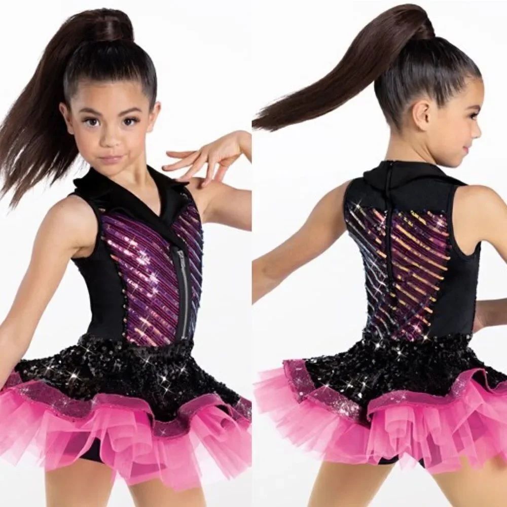 WEISSMAN Dance Costume hot pink tutu Top Secret Personal Beeswax 13581 SC 6 NEW